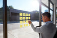 Best Value Post it Notes Super Sticky Z-Notes, 76mm x 76mm, Canary Yellow, 6 pads, 90 sheets per pad