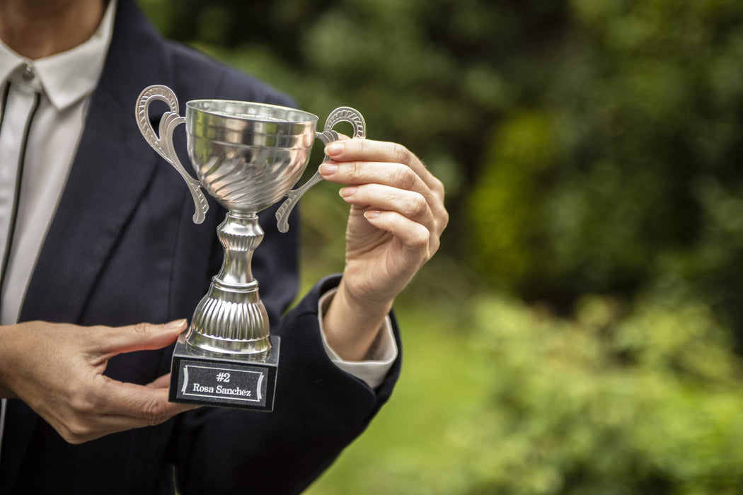 Best Value Brother TZe-PR955 Labelling Tape Cassette, Black on Premium Silver, 24 mm (W) x 8 m (L), Laminated, Brother Genuine Supplies