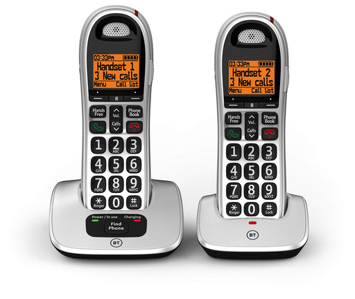 Best Value BT 4000 Cordless Big Button Phone with Nuisance Call Blocker - Pack of 2