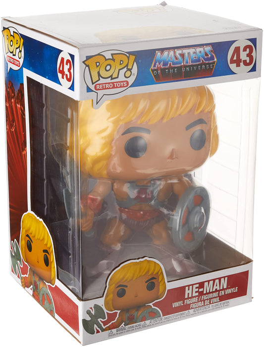 Funko POP! Retro Toys: Masters of The Universe - He-Man - 10in Jumbo - 43 //51431