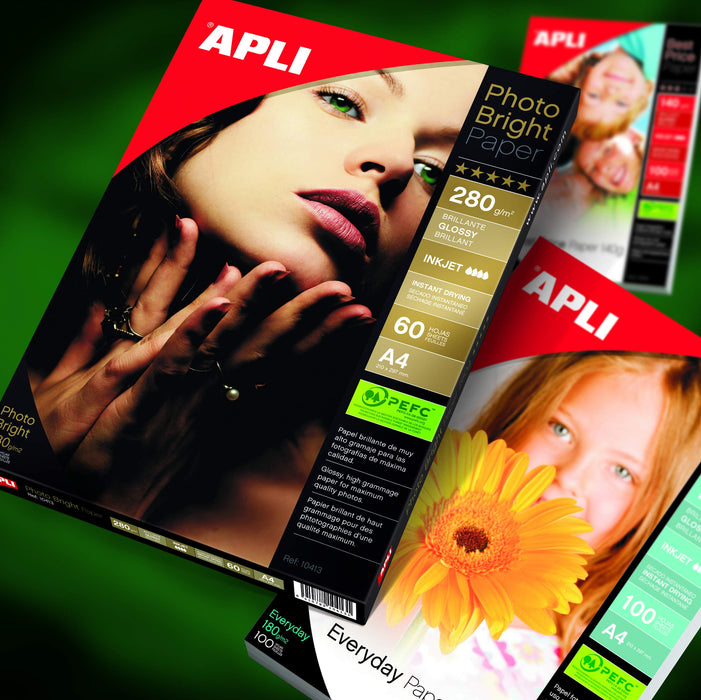 Best Value Apli Everyday Paper Glossy 180gsm A4 Ref 11475 [100 Sheets]