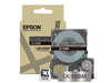Epson LK-5SBM Black on Metallic Silver Tape Cartridge 18mm - C53S672094