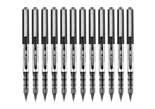 Best Value Uni-Ball 162545000 0.5 mm Nib UB-150 Eye Micro Rollerball Pen - Black (Pack of 12)