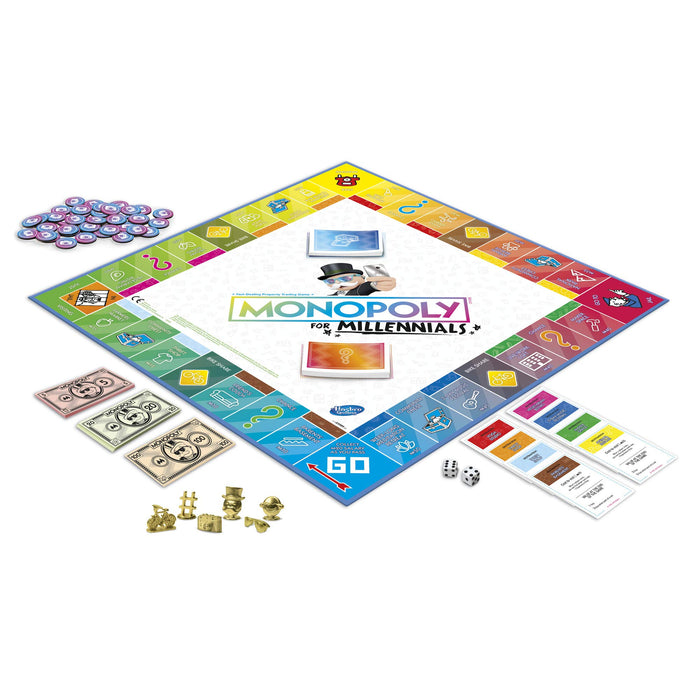 Hasbro Gaming: Monopoly Millennials Edition - French
