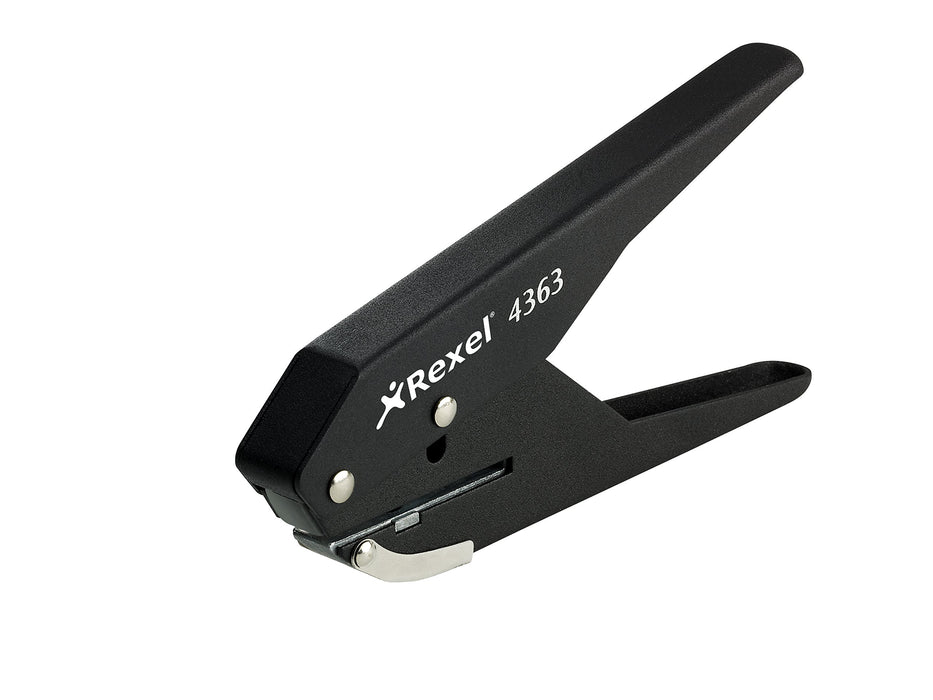Rexel Single Hole Metal Plier Punch S120 20 Sheets Black