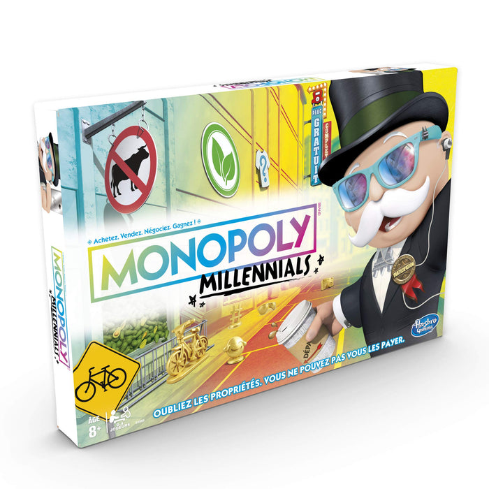 Hasbro Gaming: Monopoly Millennials Edition - French