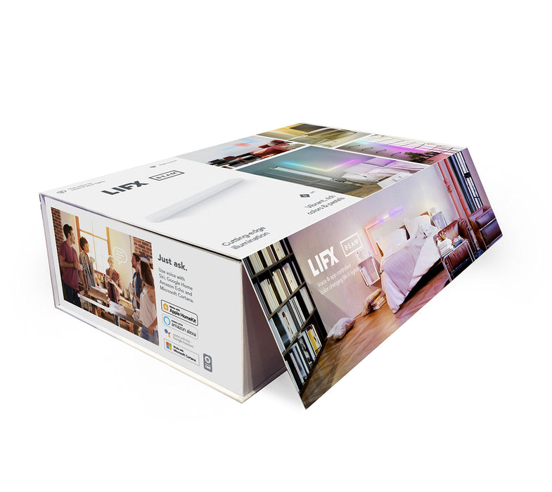 LIFX Beam - Decoration lamp - LED - 16 million colours - white (pack of 6)