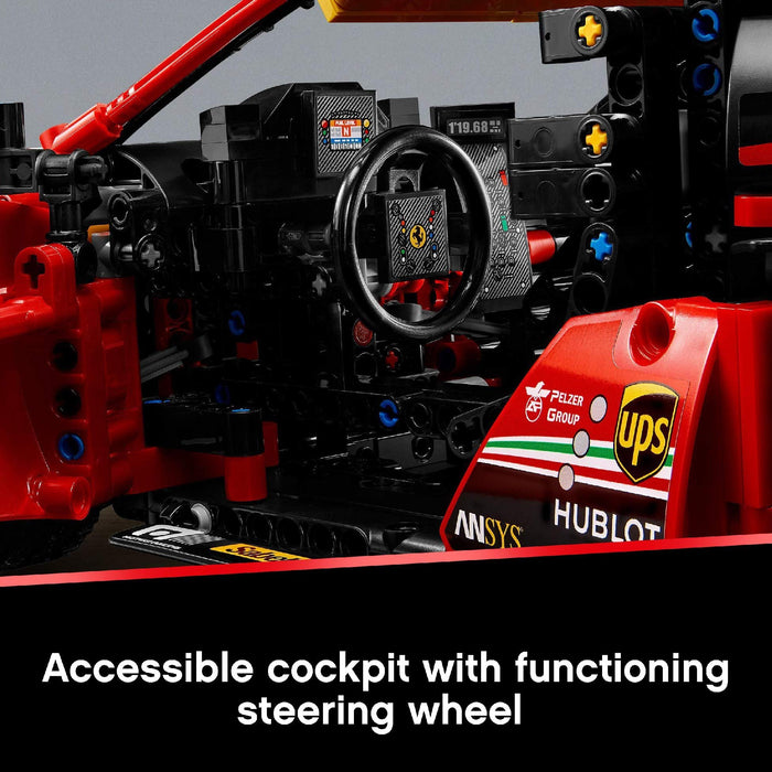 LEGO Technic 42125 Ferrari 488 GTE (AF Corse #51)