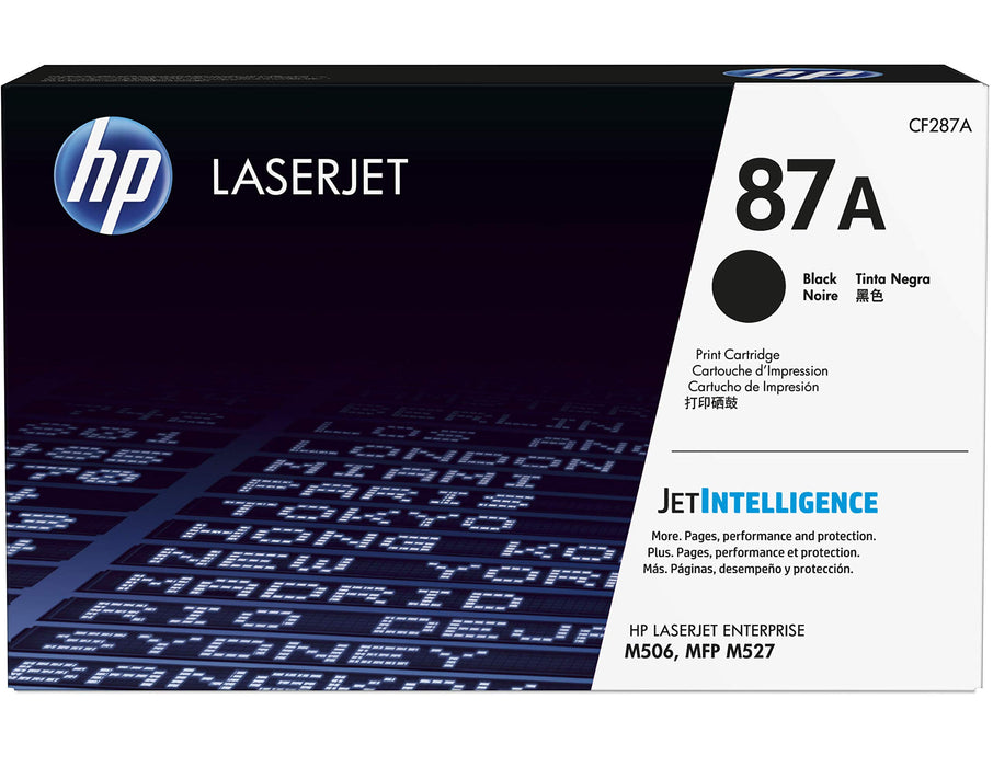 Best Value HP CF287A 87A Original LaserJet Toner Cartridge, Black, Pack of 1
