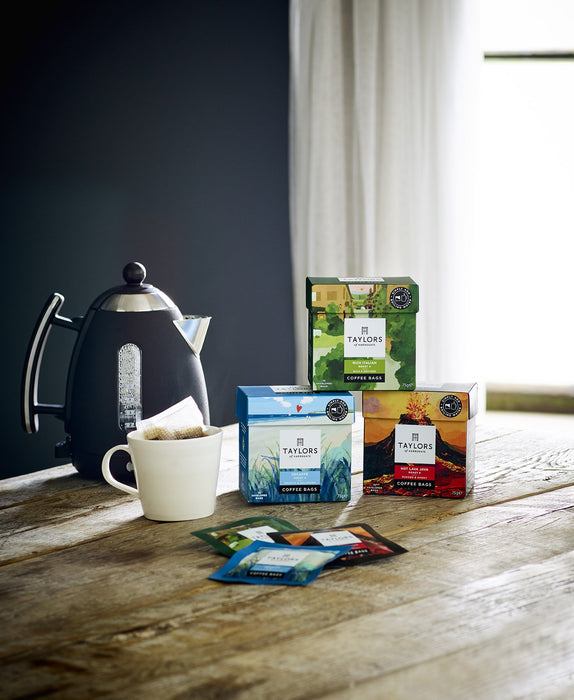 Taylors of Harrogate Hot Lava Java Coffee Bags (Pack 10) 0403538