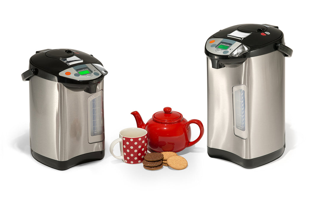 Best Value Addis Thermo Pot Instant Thermal Hot Water Boiler Dispenser, 5 liters, Stainless Steel/Black