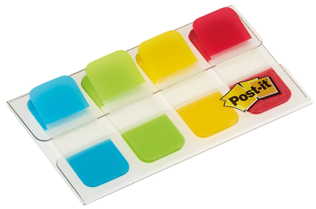 Best Value Post-it 15.8 x 38.1 mm Strong Index - Aqua/Lime/Yellow/Red (Pack of 40) , 699789