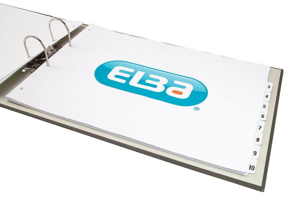 Best Value Elba 70 mm A3 Oblong Lever Arch File - Black