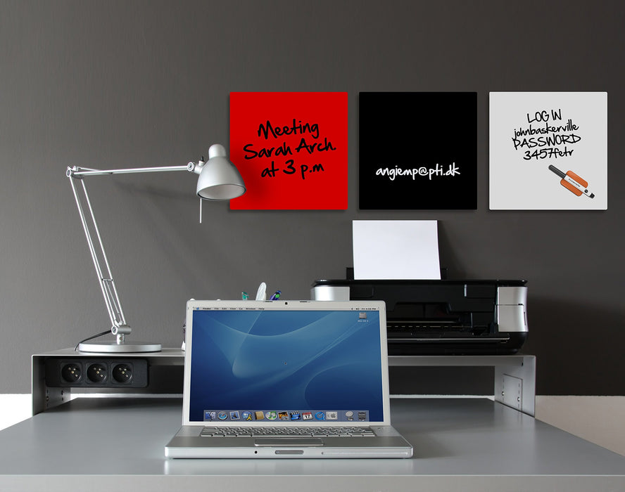 Best Value Bi-Silque GL150101 Memo Board Glass with 4 MM Tempered Glass