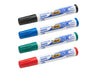 Best Value Bic Velleda 1751/1754 Whiteboard Marker Chisel Tip Line Width 3.7-5.5mm Assorted Ref 11990017 [Pack of 4]