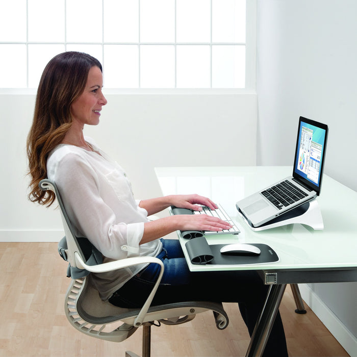 Best Value Fellowes 8210101 I-Spire Series Laptop Quick Lift - White