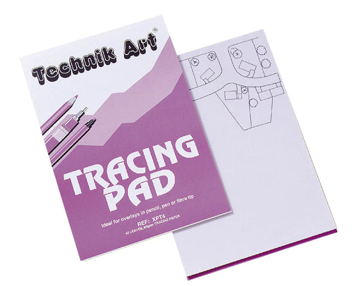 Best Value Exacompta A4 Technik Art Drawing Pad, 63 gsm, White, 40 Leaves
