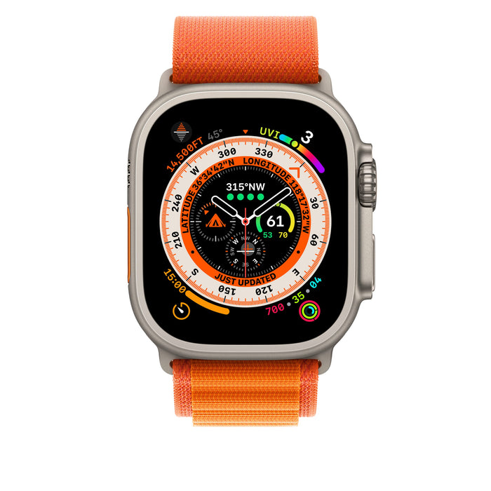 Apple - Loop for smart watch - 49 mm - Medium size - orange