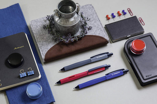 STABILO PALETTE Gel Rollerball 0.4mm Line Black (Pack 10) 268/46-01