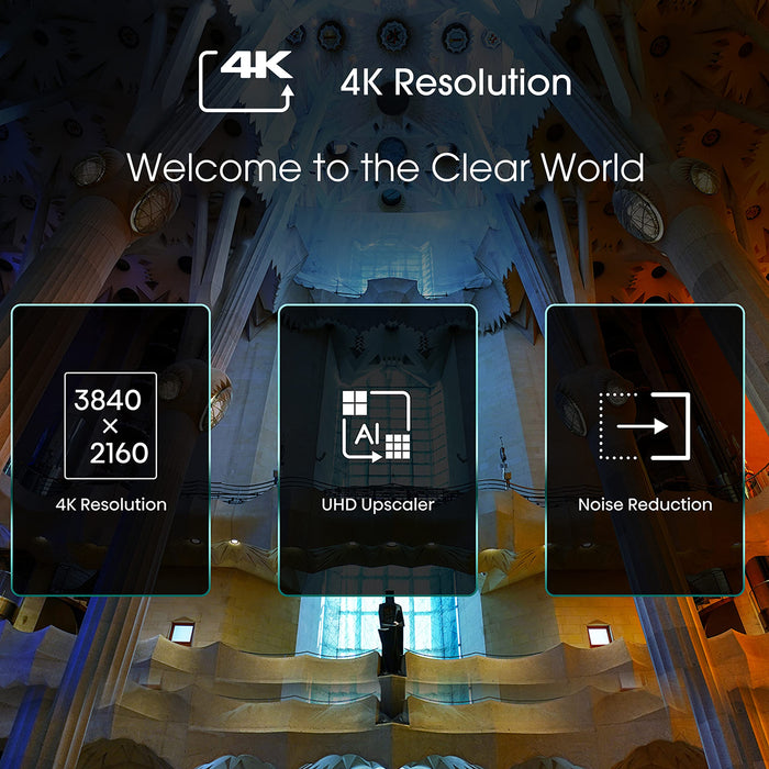 Hisense A6BG 43 Inch 4K Ultra HD HDR LED HDMI Smart TV