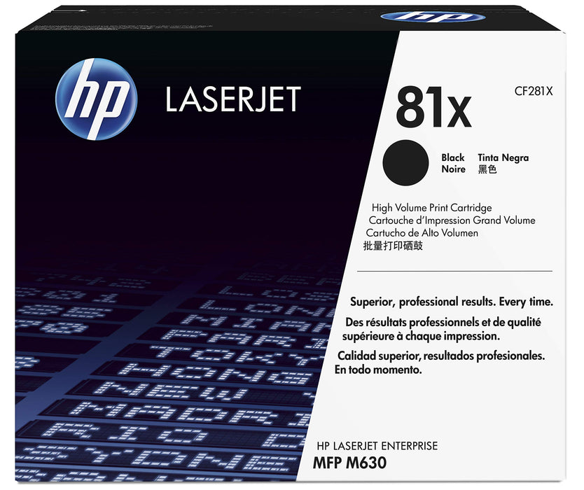 Best Value HP CF281X 81X High Yield Original LaserJet Toner Cartridge, Black, Pack of 1