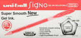 Best Value Uni-ball 323020 SigNo UM120 Gel Rollerball Pen 0.7mm Tip 0.5mm Line Red Ref 9001182 [Pack of 12]