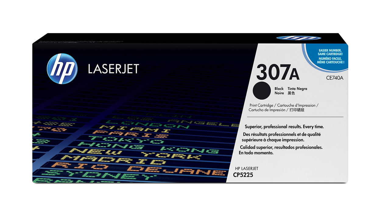 Best Value HP CE740A 307A Original LaserJet Toner Cartridge, Black, Pack of 1