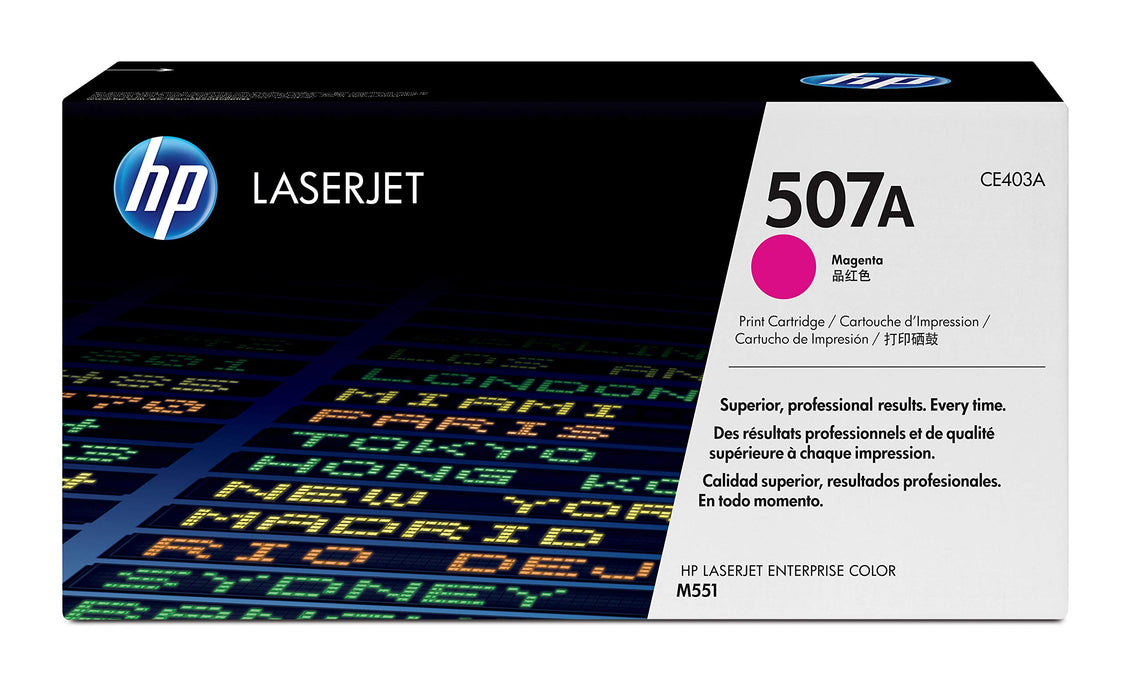 Best Value HP CE403A 507A Original LaserJet Toner Cartridge, Magenta, Pack of 1