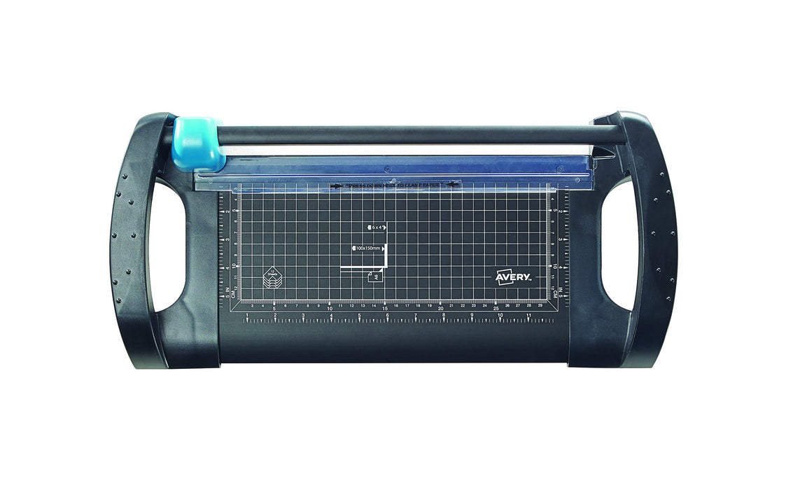 Best Value Avery A4 A4TR Office Trimmer - paper cutter, Black and Teal