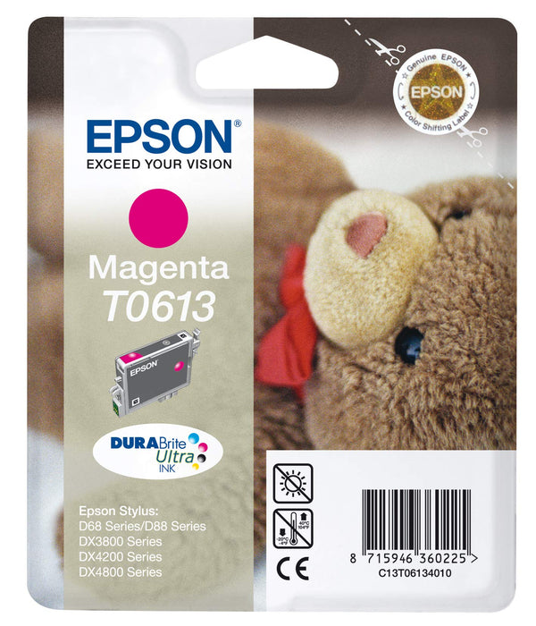 Epson T0613 Magenta Inkjet Cartridge
