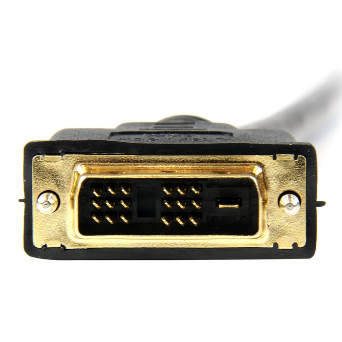 Best Value STARTECH.COM 0.5M HDMI to Dvi-D Cable - HDMI to Dvi Adapter / Converter Cable - 1X Dvi-D Male 1X HDMI Male - Black 50 cm, 20In