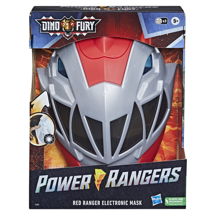 Power Rangers Dino Fury - Red Ranger Electronic Mask //F2281