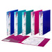 Best Value Snopake 2 Ring 15mm A4 Original Ring Binder Pack of 10 Pieces - Assorted Electra Colours