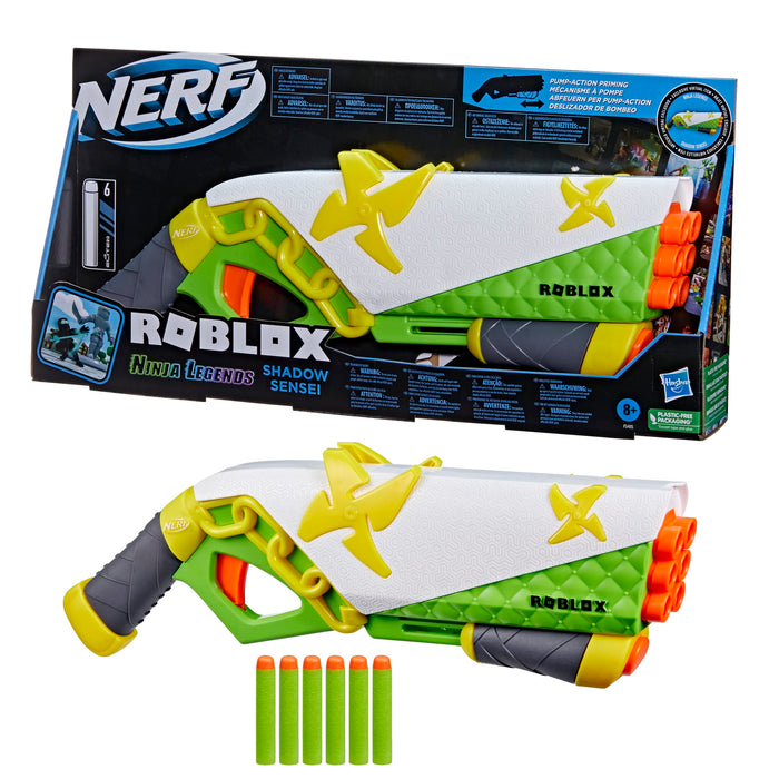 NERF Roblox Ninja Legends Shadow Sensei Blaster //F5485