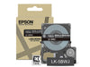 Epson  LK-5BWJ White  on Matte Black Tape Cartridge 18mm - C53S672083