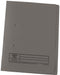 Best Value Rexel Jiffex Foolscap Transfer File - Grey (Pack of 50)