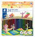 Best Value Staedtler 185 C24 Noris Colour Colouring Pencil - Assorted Colours