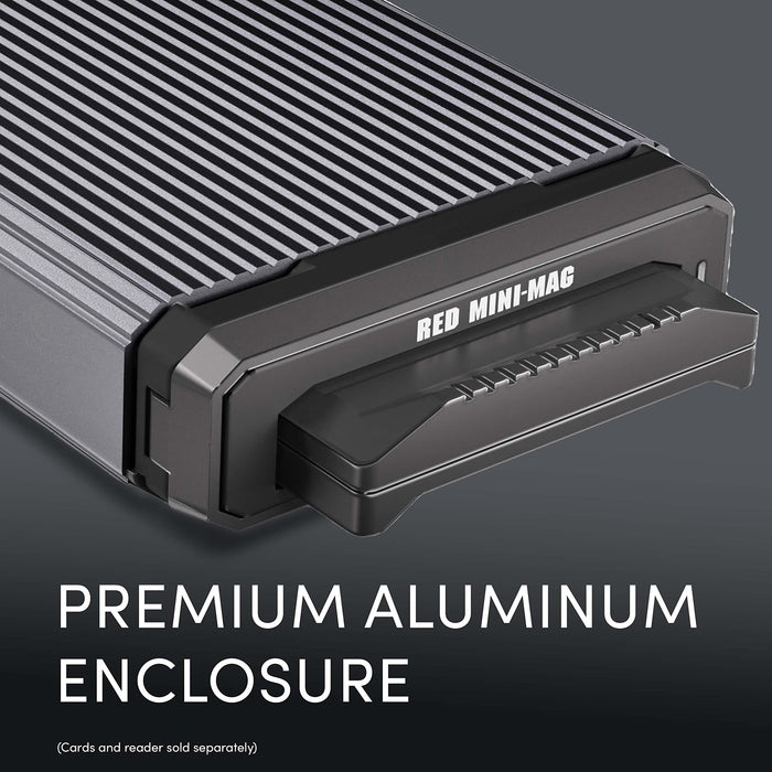 SanDisk RED Mini Mag USB C Card Reader Grey