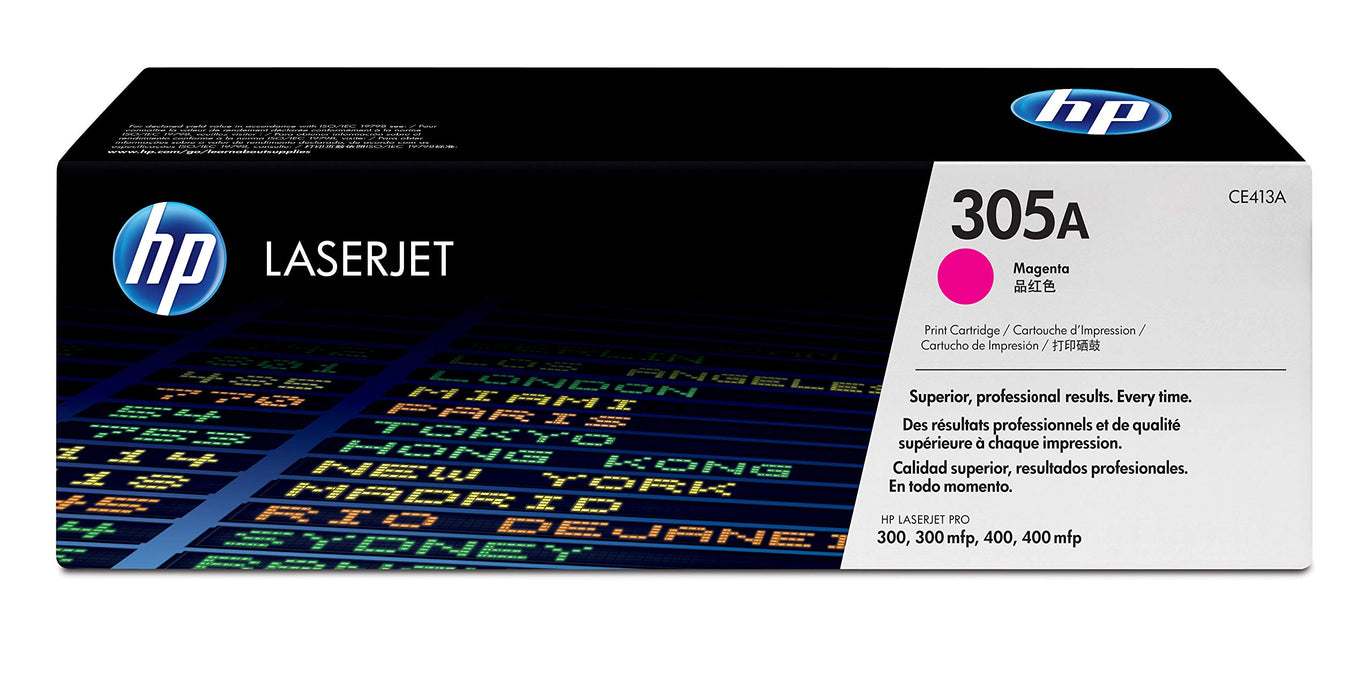 Best Value HP CE413A 305A Original LaserJet Toner Cartridge, Magenta, Pack of 1