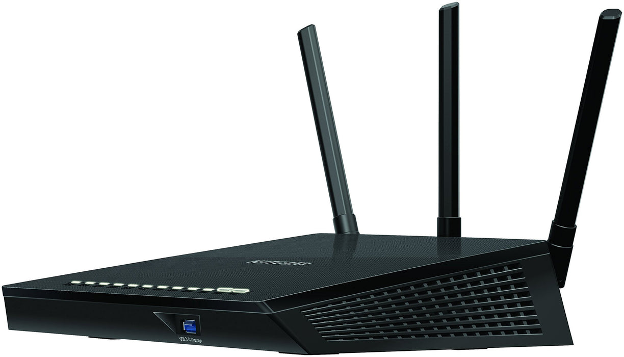 NETGEAR R6400 - Wireless router - 4-port switch - GigE - 802.11a/b/g/n/ac - Dual Band