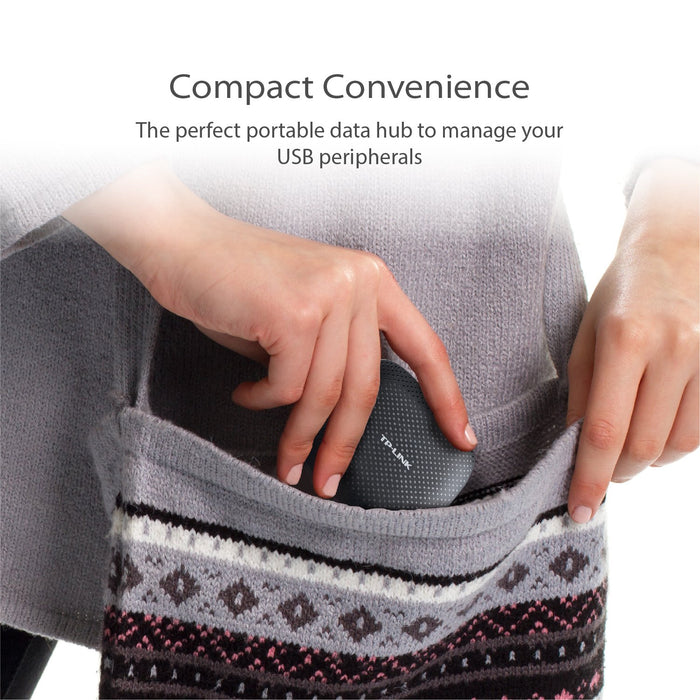 Best Value TP-LINK UH400 USB 3.0 4 Port Portable Data Hub for Mac, iMac, MacBook Pro Air, Ultrabooks, Windows 8 Tablet and Any PC