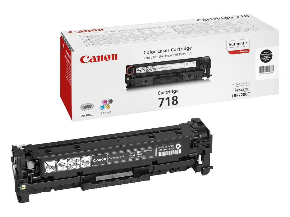 Best Value Canon Original Black Laser Toner Cartridge 718 226903