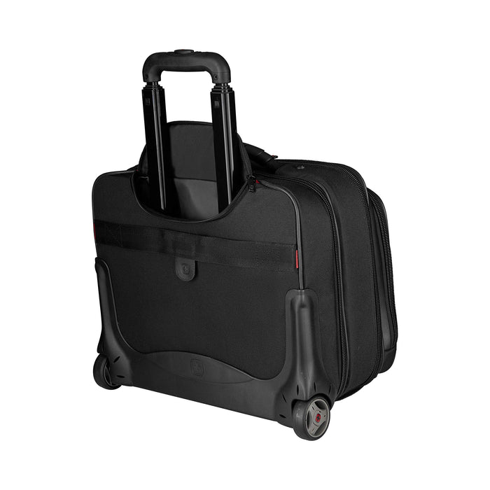 Best Value Wenger 600661 POTOMAC 17" 2-Piece Business Wheeled Laptop Briefcase , Padded laptop compartment with Matching 15.4" Laptop Case in Black {28 Litres}