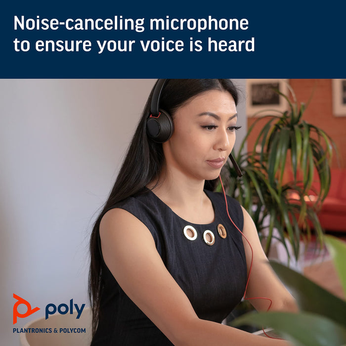 Poly Blackwire 5220 Wired Headset