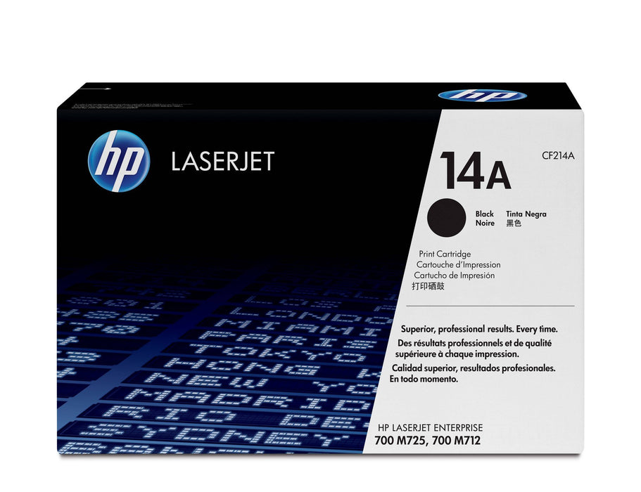 Best Value HP CF214A 14A Original LaserJet Toner Cartridge, Black, Pack of 1