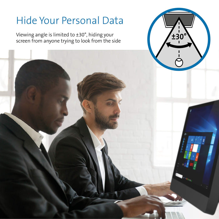 Kensington - Notebook privacy filter - 2-way - removable - 14.1" wide