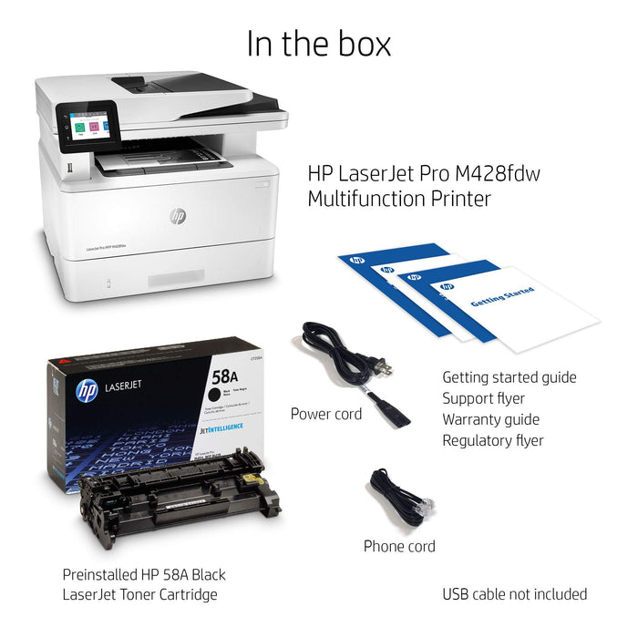 Best Value HP - OPS A4 SMB LASER(8A) LASERJET PRO MFP M428FDW PRNTR 1200X1200 600DPI 38PPM A4 IN