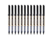 Best Value uni-ball Eye Broad UB-150-10 Rollerball pen, 1mm nib, Black ink, box of 12