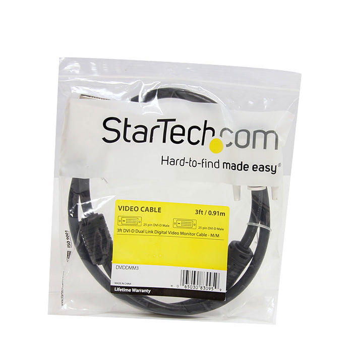 Best Value StarTech.com DVIDDMM3M 3m DVI-D Dual Link Cable - M/M