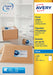 Best Value Avery Self Adhesive Parcel Shipping Labels,Inkjet Printers, 1 Label Per A4 Sheet, 100 labels, QuickDRY (J8167)